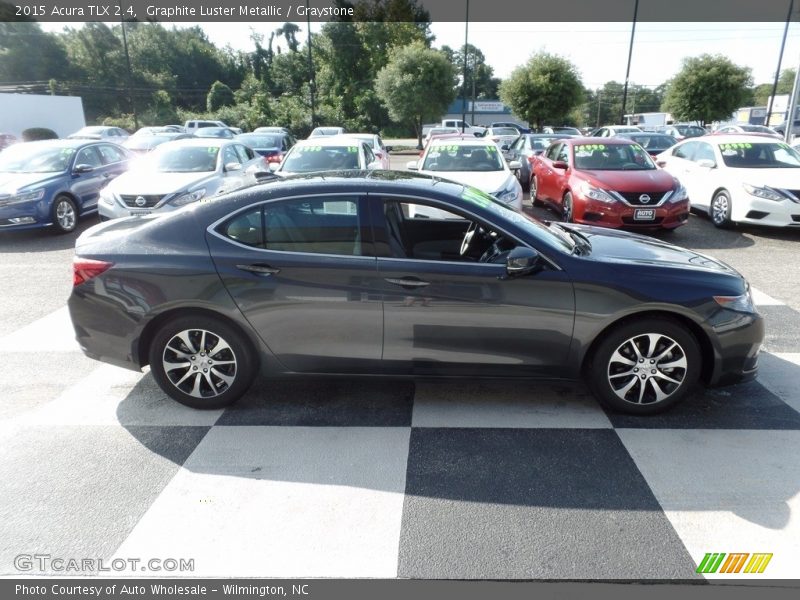 Graphite Luster Metallic / Graystone 2015 Acura TLX 2.4