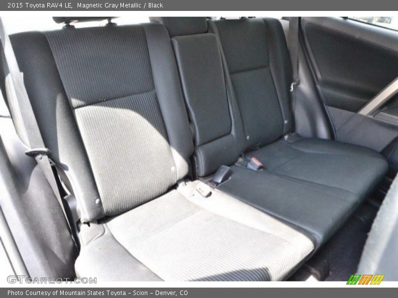 Magnetic Gray Metallic / Black 2015 Toyota RAV4 LE