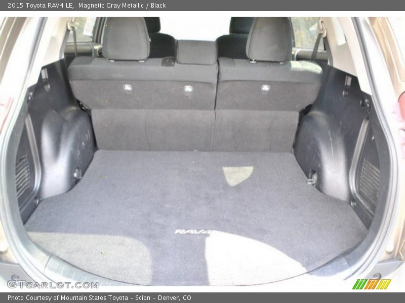 Magnetic Gray Metallic / Black 2015 Toyota RAV4 LE