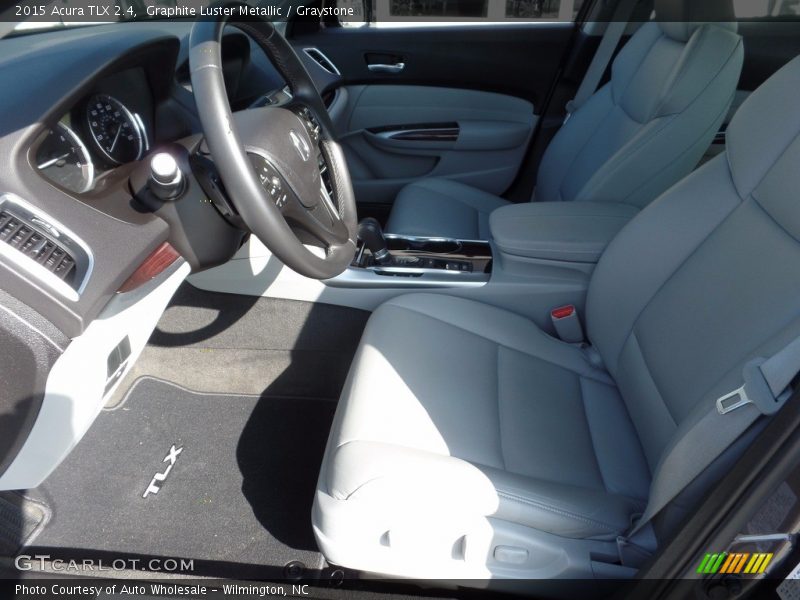 Graphite Luster Metallic / Graystone 2015 Acura TLX 2.4