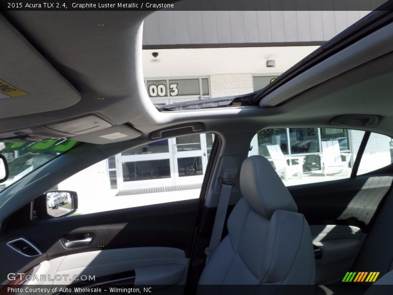 Graphite Luster Metallic / Graystone 2015 Acura TLX 2.4