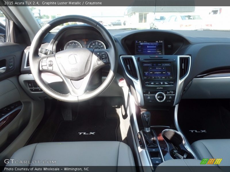 Graphite Luster Metallic / Graystone 2015 Acura TLX 2.4