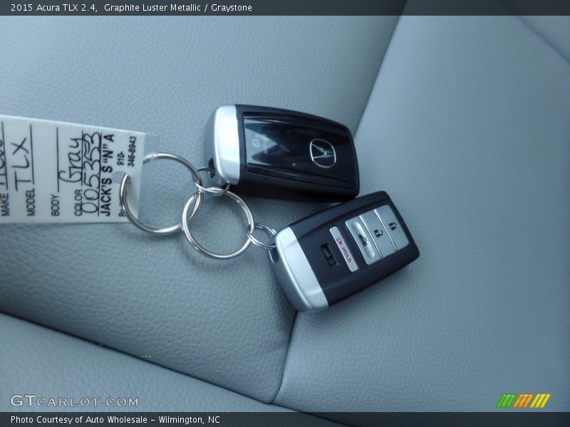 Graphite Luster Metallic / Graystone 2015 Acura TLX 2.4
