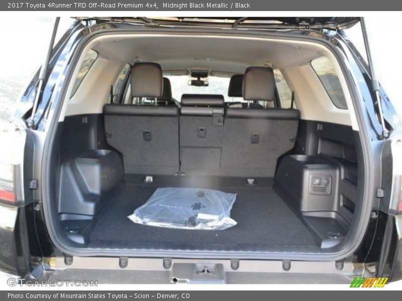 Midnight Black Metallic / Black 2017 Toyota 4Runner TRD Off-Road Premium 4x4