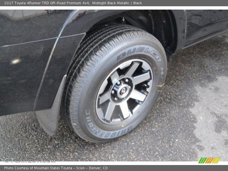 Midnight Black Metallic / Black 2017 Toyota 4Runner TRD Off-Road Premium 4x4