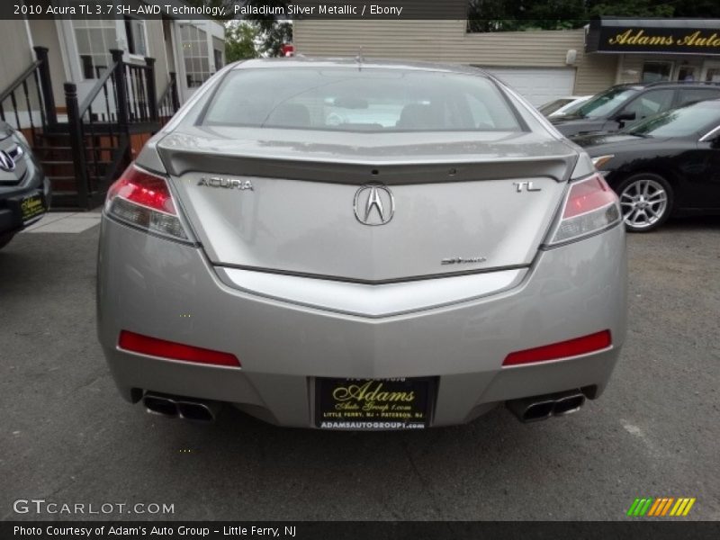 Palladium Silver Metallic / Ebony 2010 Acura TL 3.7 SH-AWD Technology