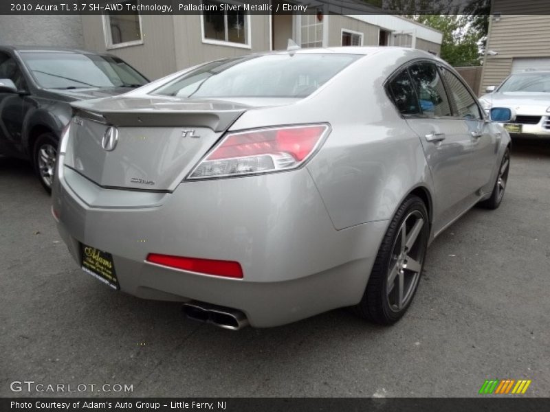 Palladium Silver Metallic / Ebony 2010 Acura TL 3.7 SH-AWD Technology
