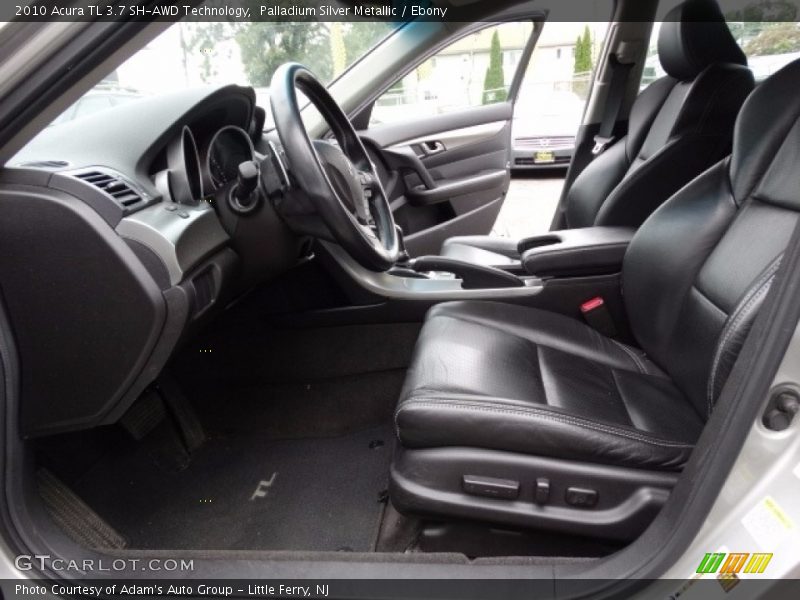 Palladium Silver Metallic / Ebony 2010 Acura TL 3.7 SH-AWD Technology