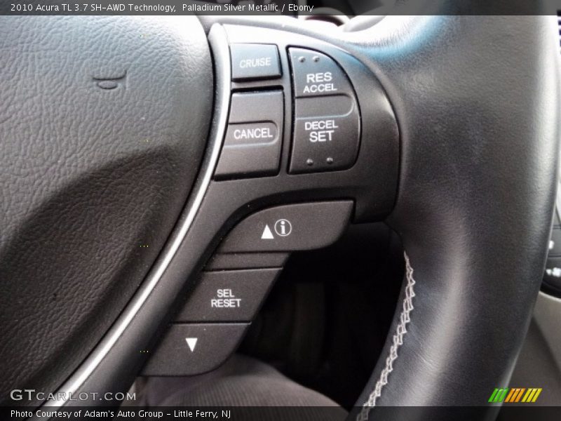 Palladium Silver Metallic / Ebony 2010 Acura TL 3.7 SH-AWD Technology