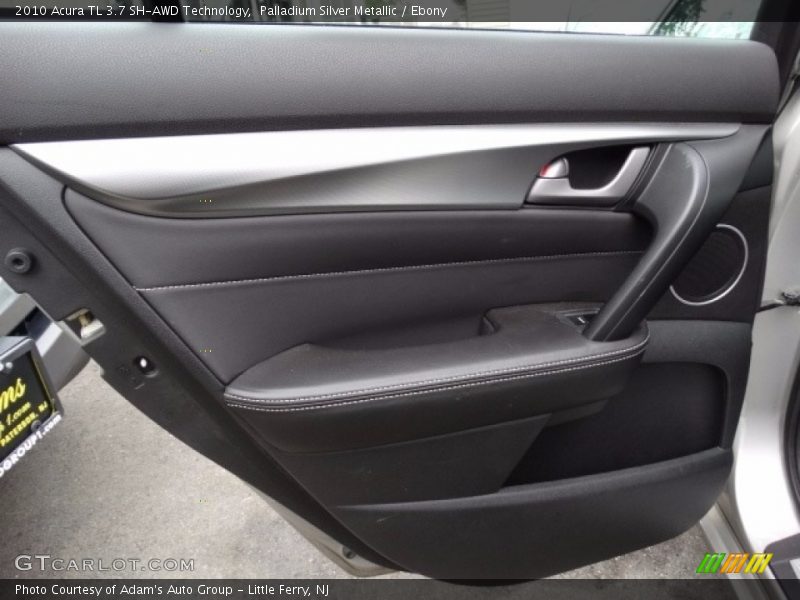 Palladium Silver Metallic / Ebony 2010 Acura TL 3.7 SH-AWD Technology