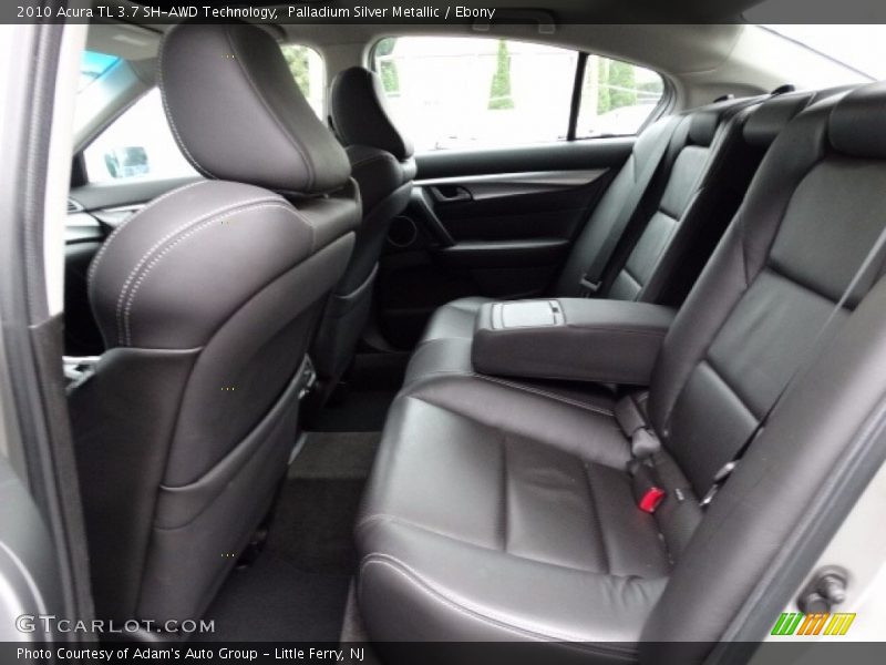 Palladium Silver Metallic / Ebony 2010 Acura TL 3.7 SH-AWD Technology