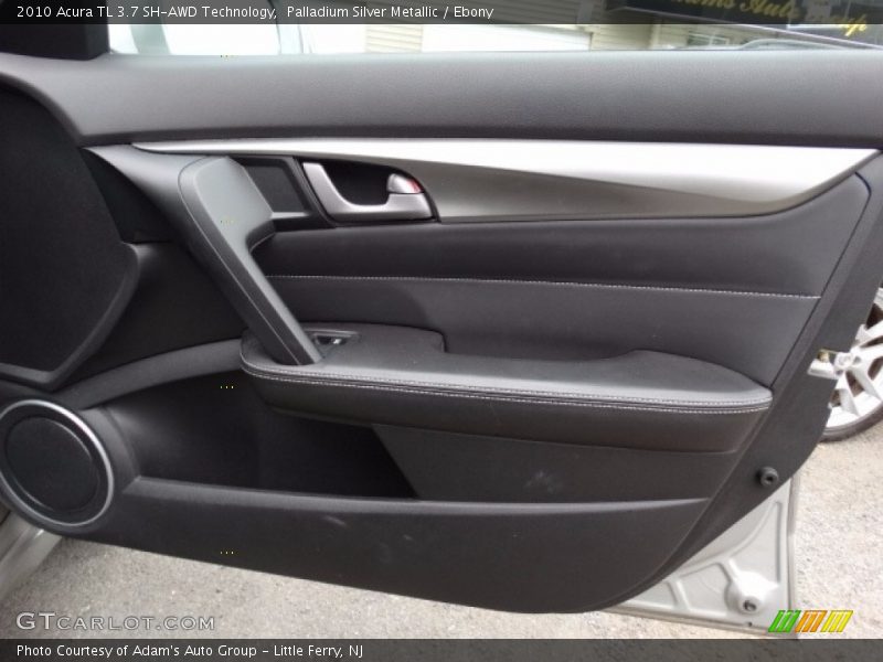 Palladium Silver Metallic / Ebony 2010 Acura TL 3.7 SH-AWD Technology