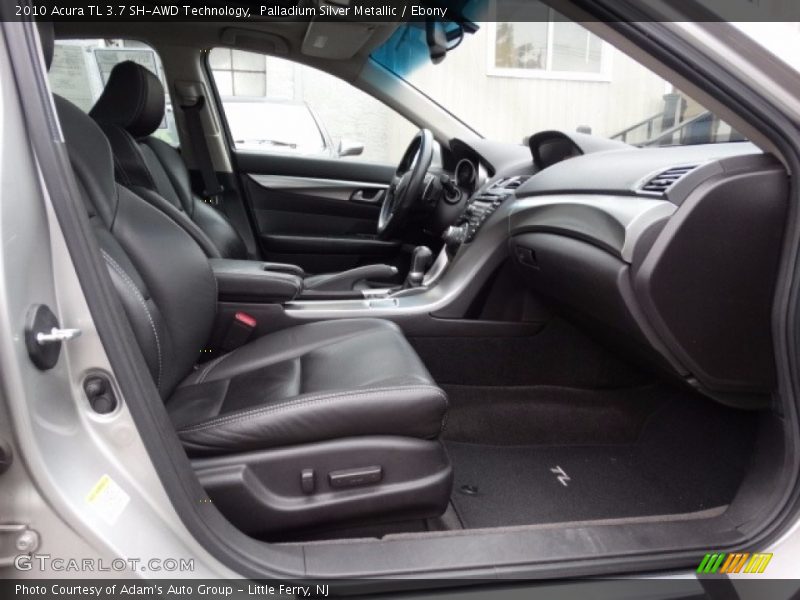 Palladium Silver Metallic / Ebony 2010 Acura TL 3.7 SH-AWD Technology