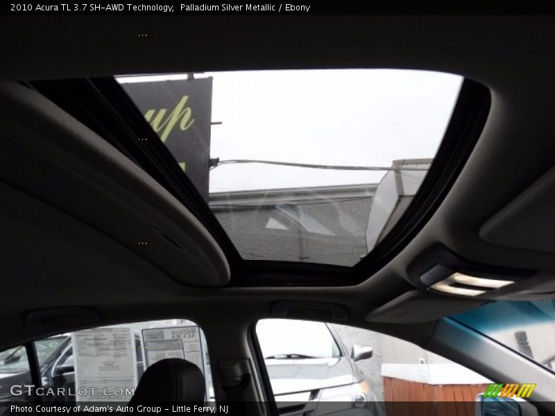 Palladium Silver Metallic / Ebony 2010 Acura TL 3.7 SH-AWD Technology