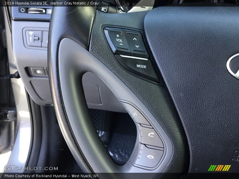 Harbor Gray Metallic / Gray 2014 Hyundai Sonata SE