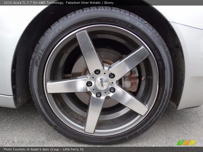 Palladium Silver Metallic / Ebony 2010 Acura TL 3.7 SH-AWD Technology