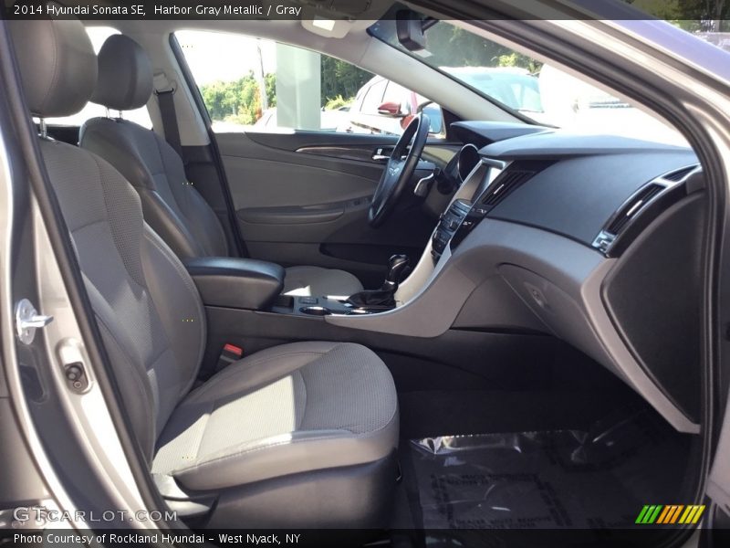 Harbor Gray Metallic / Gray 2014 Hyundai Sonata SE