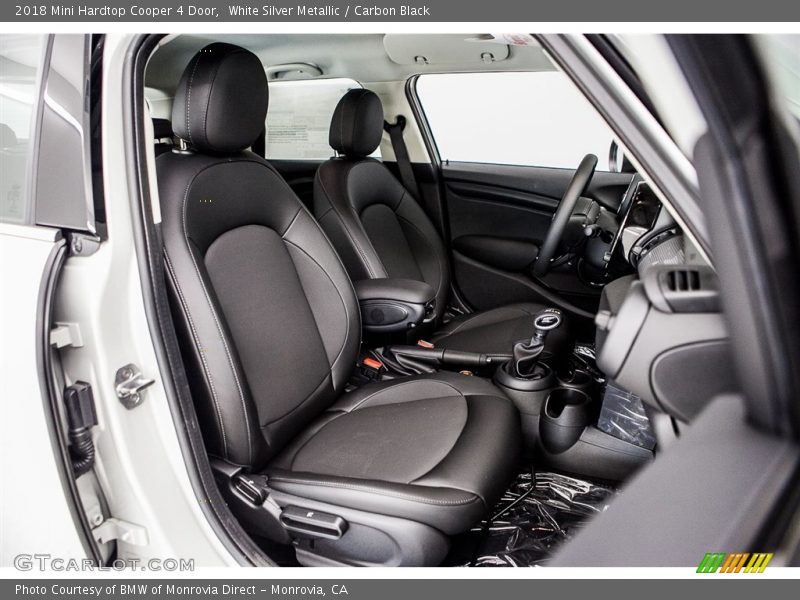 White Silver Metallic / Carbon Black 2018 Mini Hardtop Cooper 4 Door