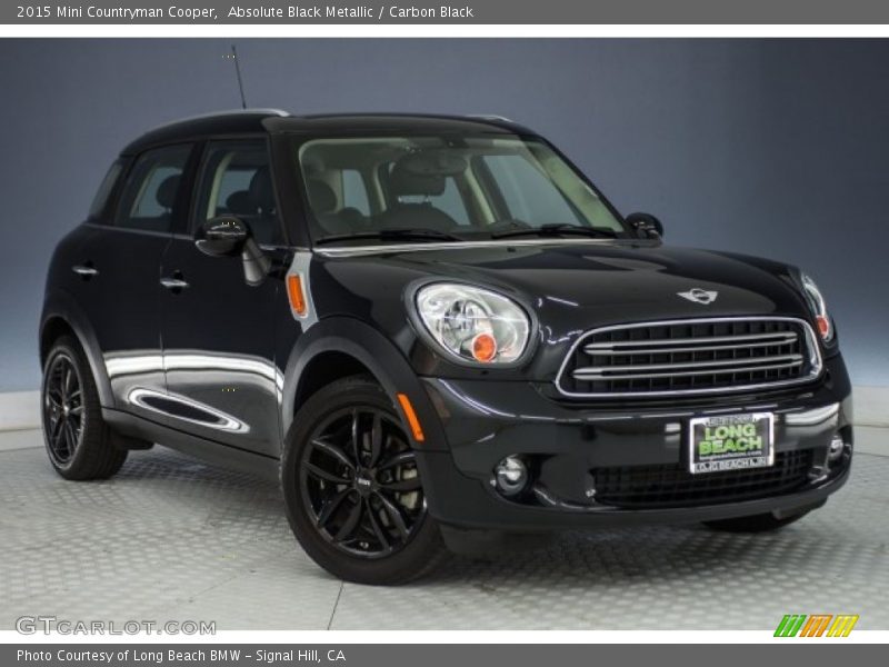 Absolute Black Metallic / Carbon Black 2015 Mini Countryman Cooper
