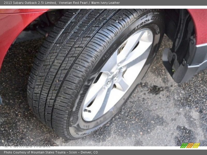 Venetian Red Pearl / Warm Ivory Leather 2013 Subaru Outback 2.5i Limited