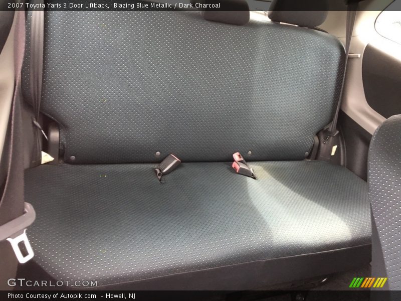 Blazing Blue Metallic / Dark Charcoal 2007 Toyota Yaris 3 Door Liftback
