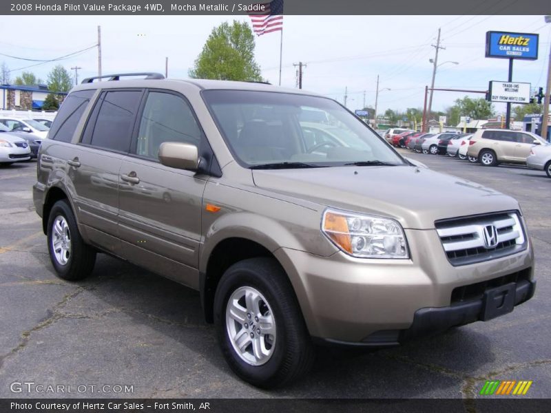 Mocha Metallic / Saddle 2008 Honda Pilot Value Package 4WD
