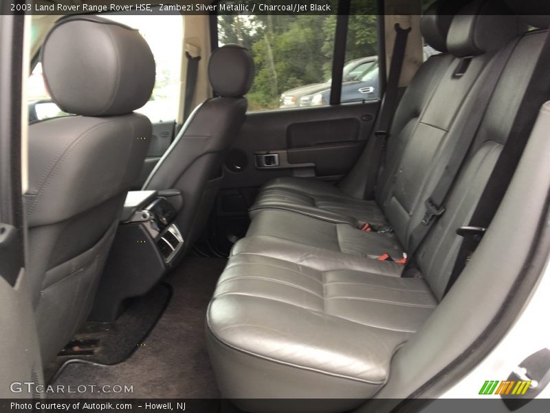 Zambezi Silver Metallic / Charcoal/Jet Black 2003 Land Rover Range Rover HSE