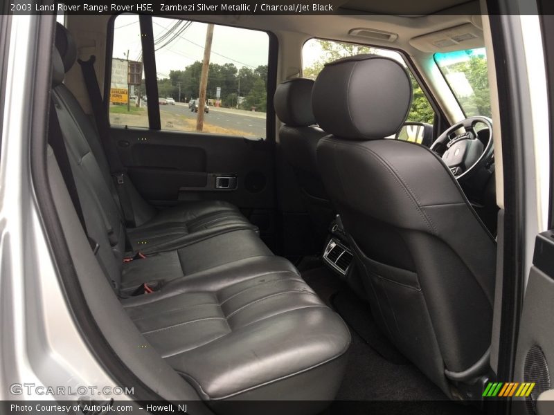 Zambezi Silver Metallic / Charcoal/Jet Black 2003 Land Rover Range Rover HSE