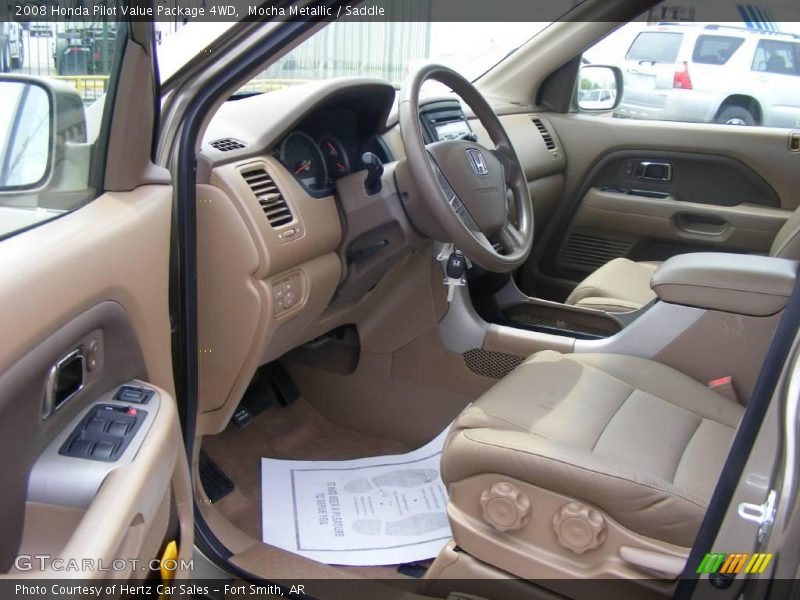 Mocha Metallic / Saddle 2008 Honda Pilot Value Package 4WD