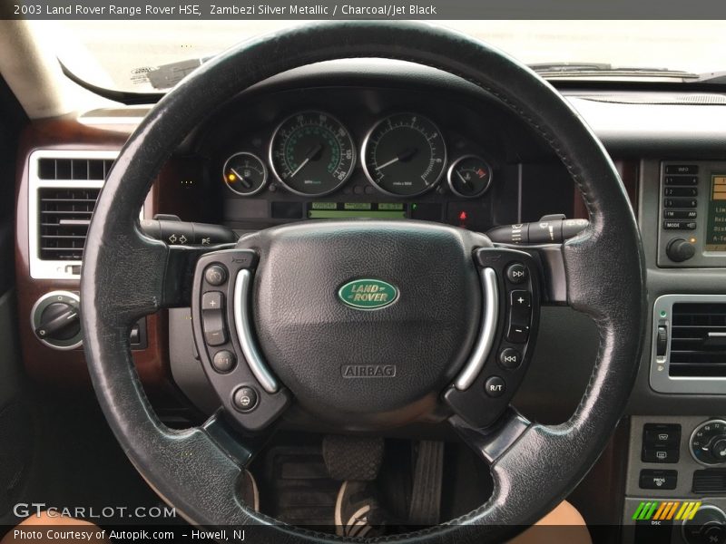 Zambezi Silver Metallic / Charcoal/Jet Black 2003 Land Rover Range Rover HSE