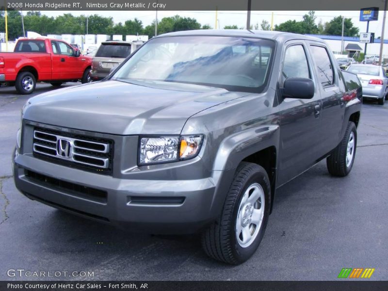 Nimbus Gray Metallic / Gray 2008 Honda Ridgeline RT