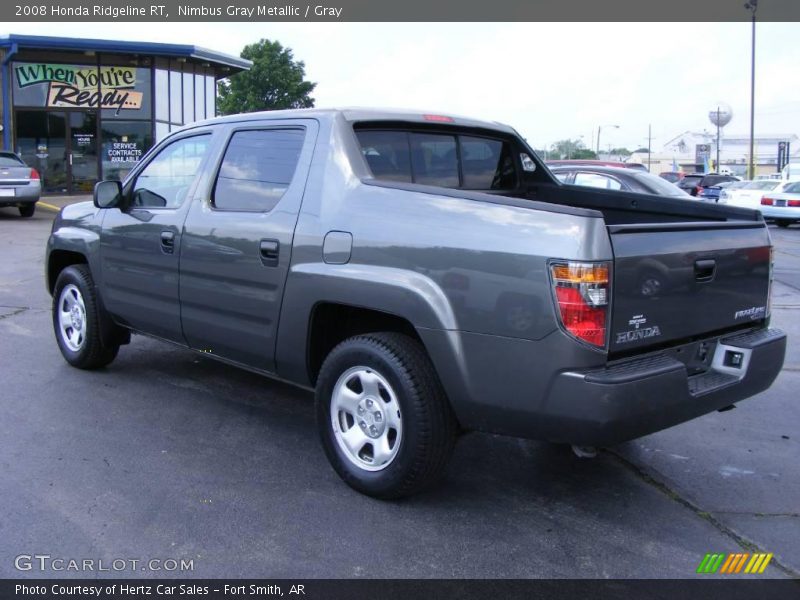 Nimbus Gray Metallic / Gray 2008 Honda Ridgeline RT