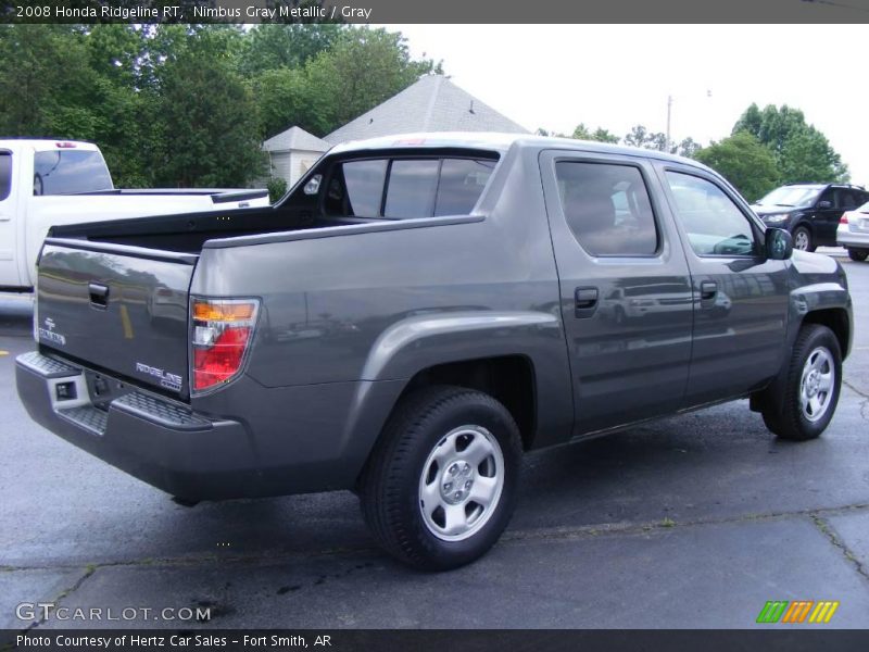 Nimbus Gray Metallic / Gray 2008 Honda Ridgeline RT