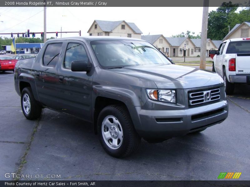 Nimbus Gray Metallic / Gray 2008 Honda Ridgeline RT