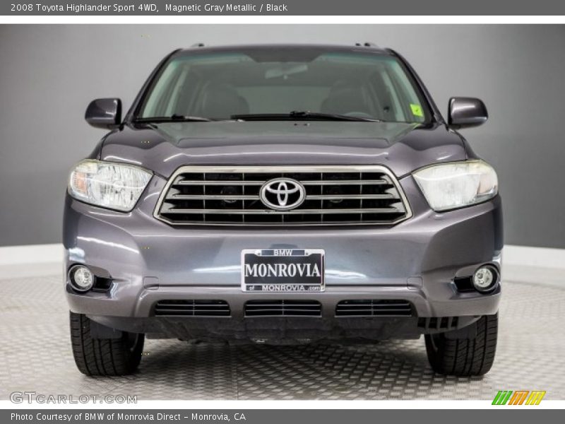 Magnetic Gray Metallic / Black 2008 Toyota Highlander Sport 4WD