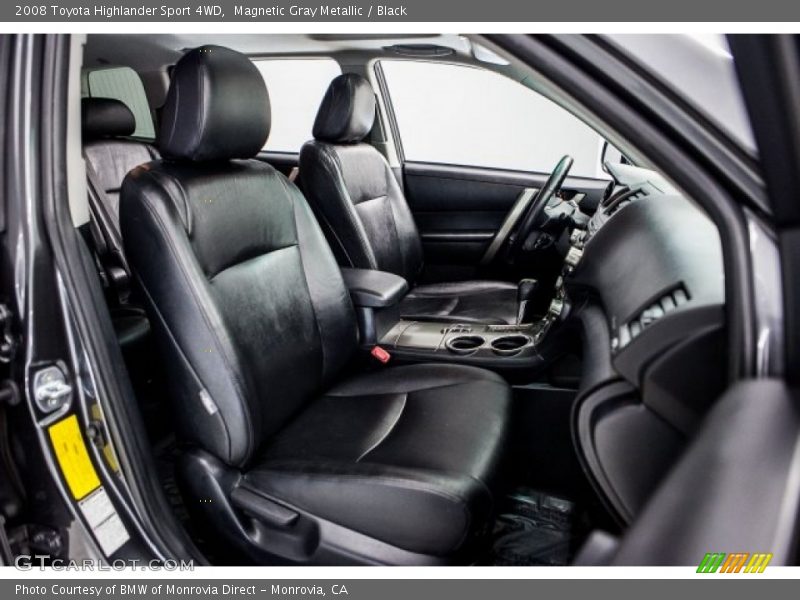 Magnetic Gray Metallic / Black 2008 Toyota Highlander Sport 4WD