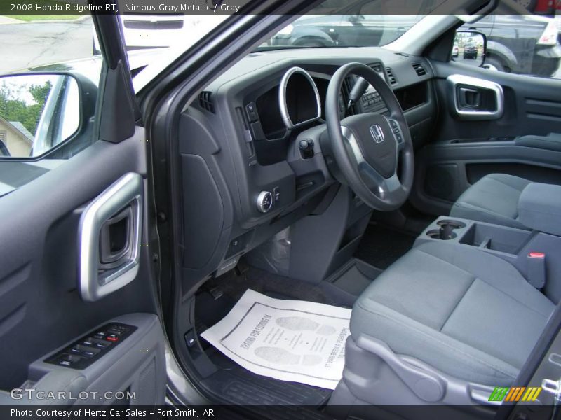 Nimbus Gray Metallic / Gray 2008 Honda Ridgeline RT