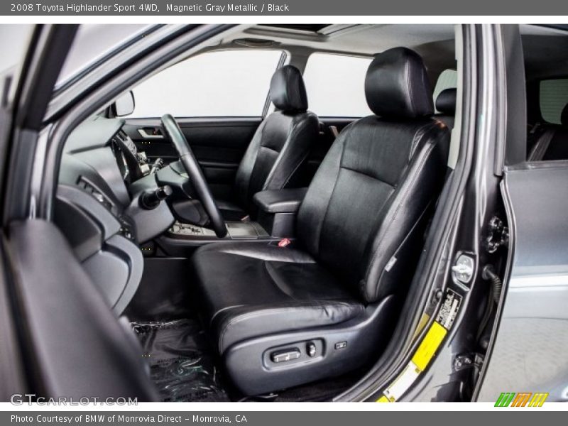 Magnetic Gray Metallic / Black 2008 Toyota Highlander Sport 4WD