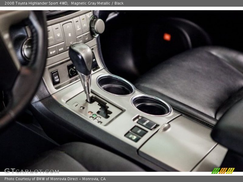 Magnetic Gray Metallic / Black 2008 Toyota Highlander Sport 4WD