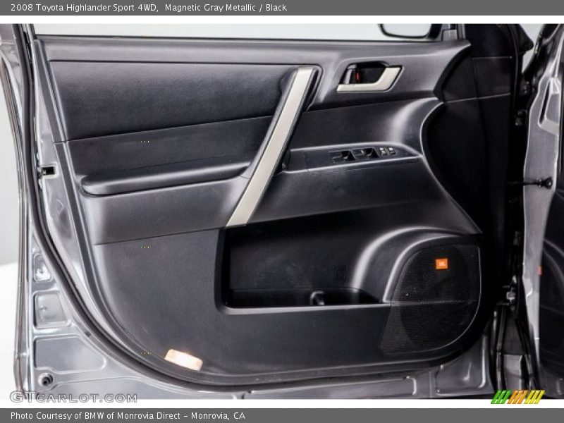 Magnetic Gray Metallic / Black 2008 Toyota Highlander Sport 4WD