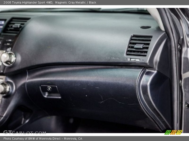 Magnetic Gray Metallic / Black 2008 Toyota Highlander Sport 4WD