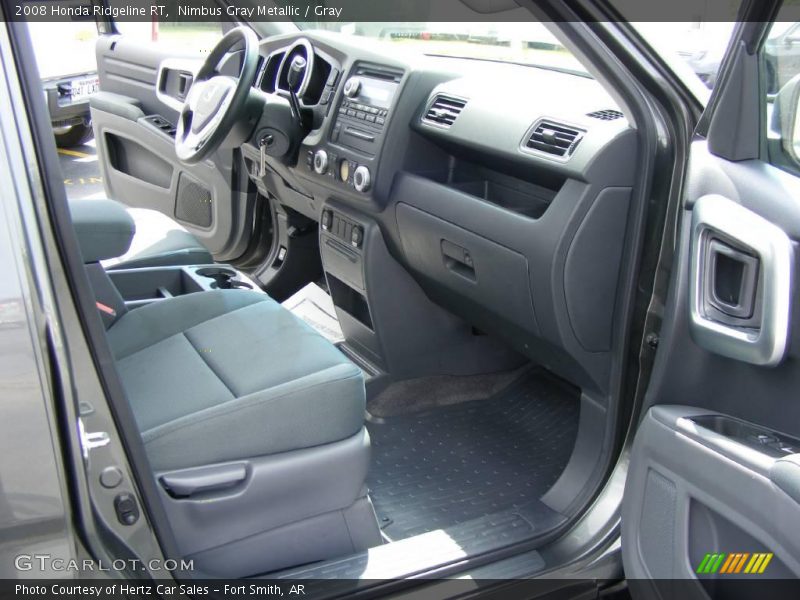 Nimbus Gray Metallic / Gray 2008 Honda Ridgeline RT