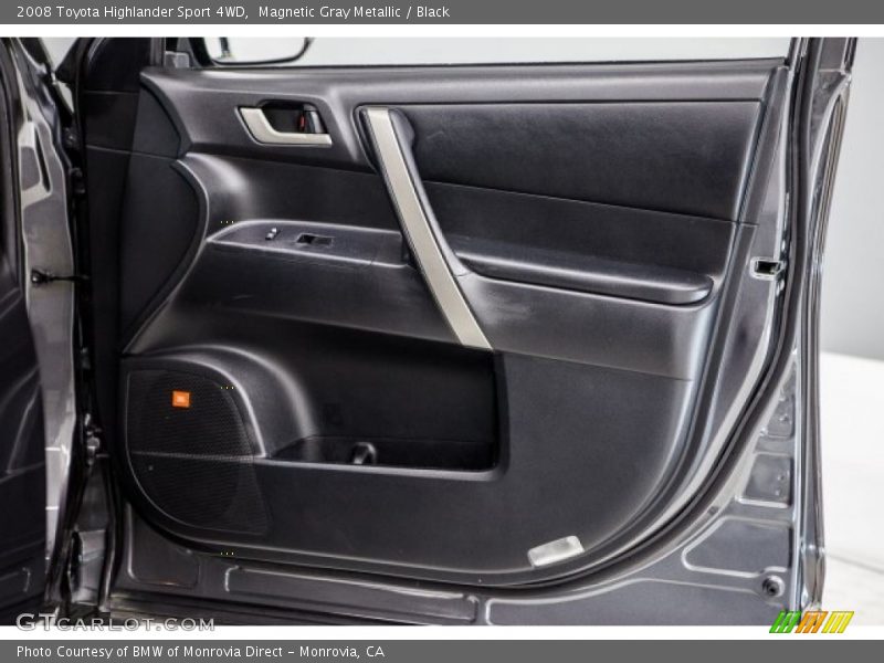 Magnetic Gray Metallic / Black 2008 Toyota Highlander Sport 4WD