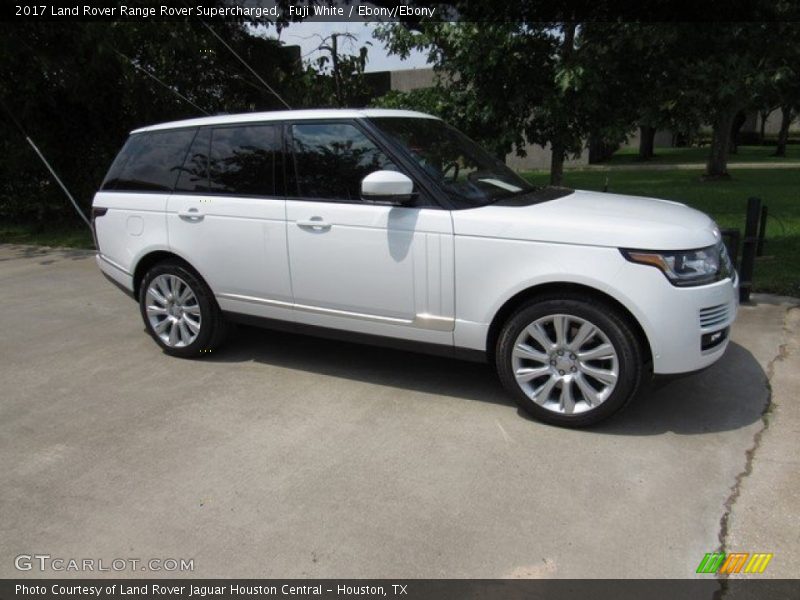 Fuji White / Ebony/Ebony 2017 Land Rover Range Rover Supercharged