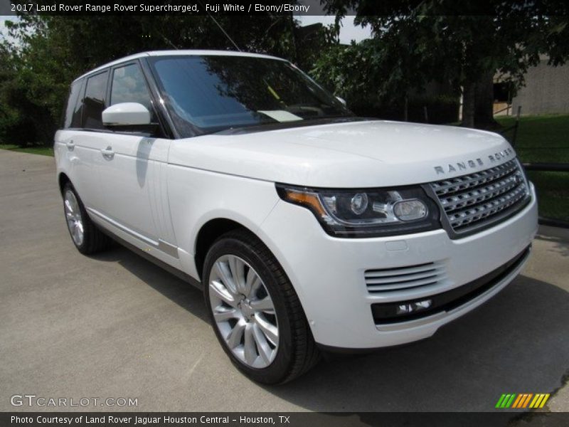 Fuji White / Ebony/Ebony 2017 Land Rover Range Rover Supercharged