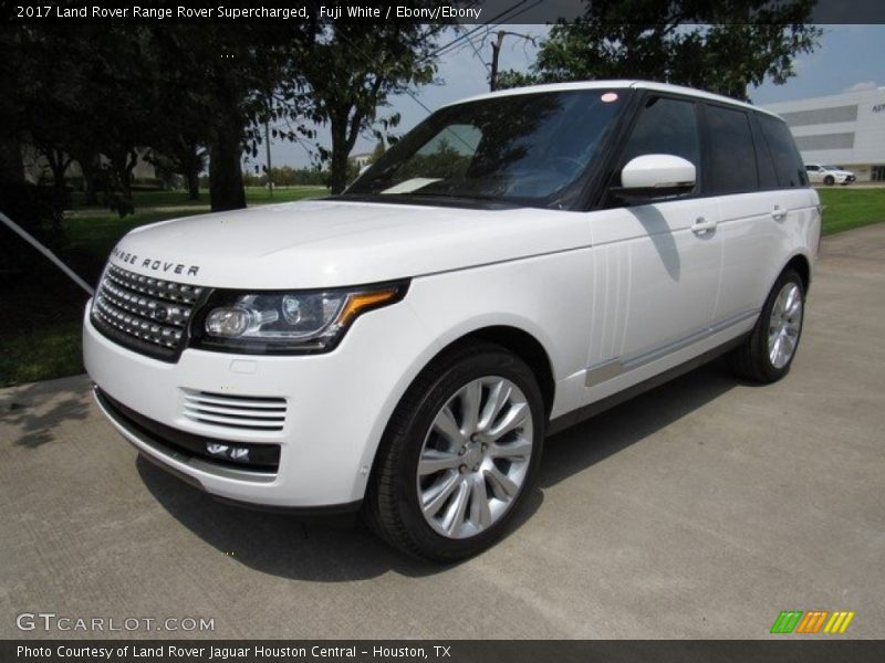 Fuji White / Ebony/Ebony 2017 Land Rover Range Rover Supercharged