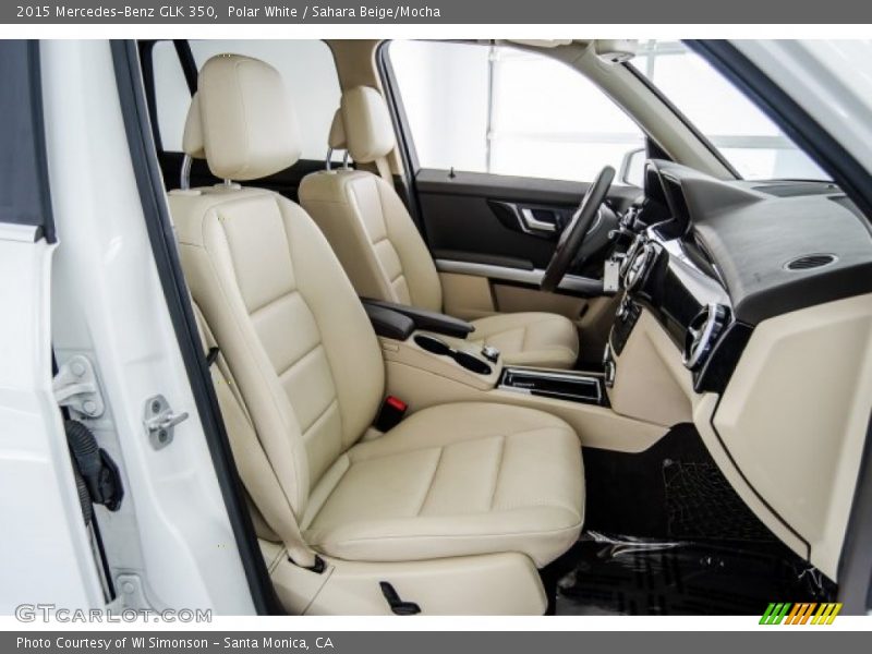 Polar White / Sahara Beige/Mocha 2015 Mercedes-Benz GLK 350