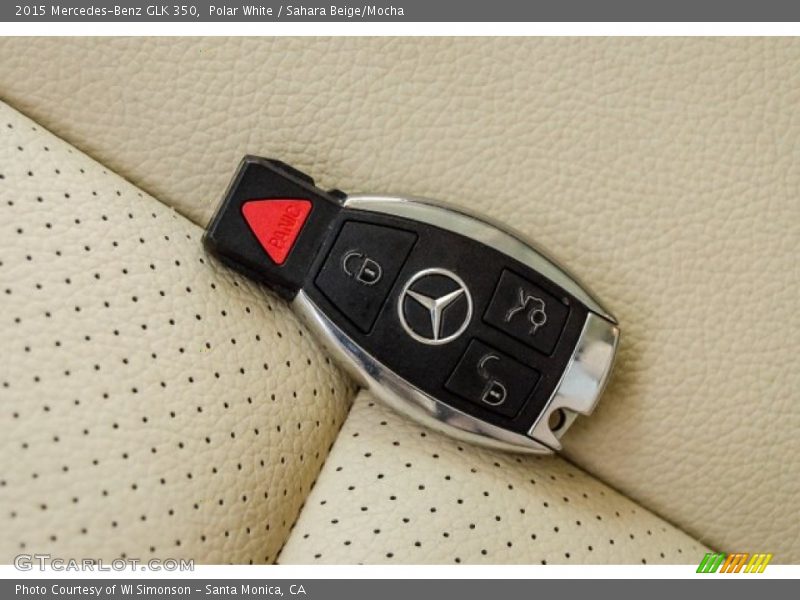 Polar White / Sahara Beige/Mocha 2015 Mercedes-Benz GLK 350