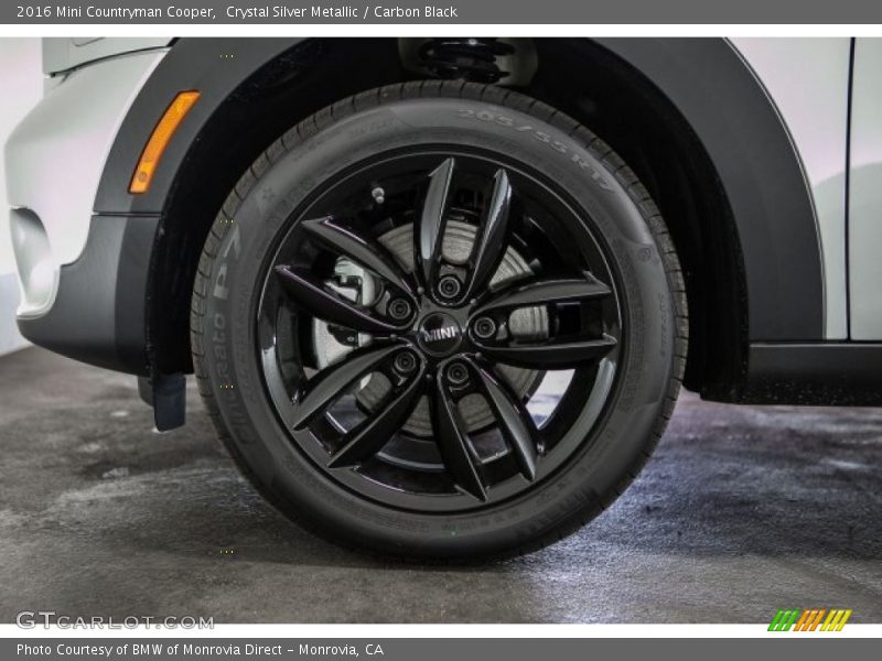 Crystal Silver Metallic / Carbon Black 2016 Mini Countryman Cooper