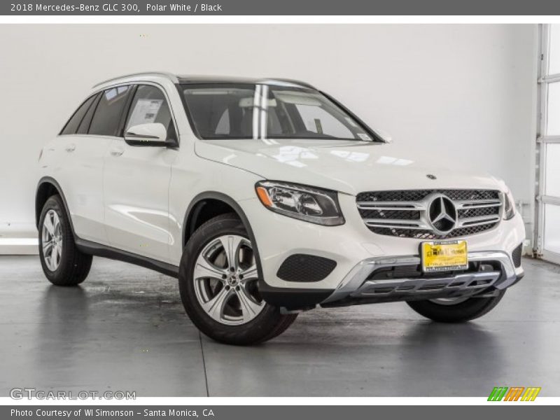 Polar White / Black 2018 Mercedes-Benz GLC 300